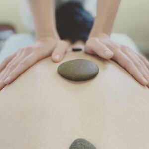 Vale de regalo | Masaje relajante con piedras calientes